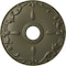 Ekena Millwork Kent Ceiling Medallion (Fits Canopies up to 5"), 18"OD x 3 1/2"ID x 1 1/4"P, Painted Turtle CM18KEPTF - alternate 1